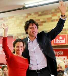 Chrystia Freeland moves from International Trade to key Foreign Affairs cabinet post. Considered best to deal with incoming Trump administration