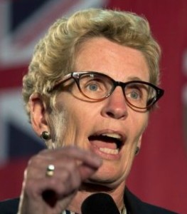 Ontario Premier Kathleen Wynne