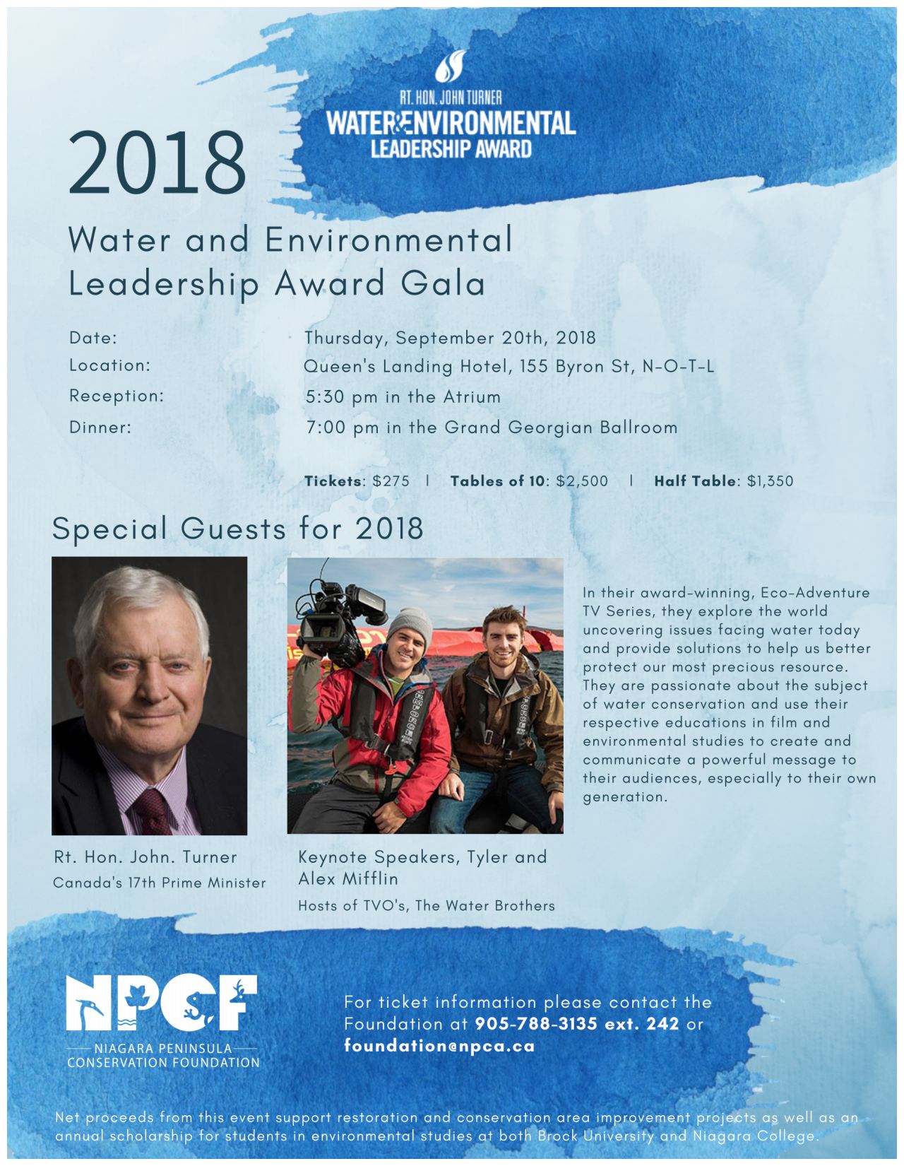 Fundraising Wing of Niagara Peninsula Conservation Authority Hosts